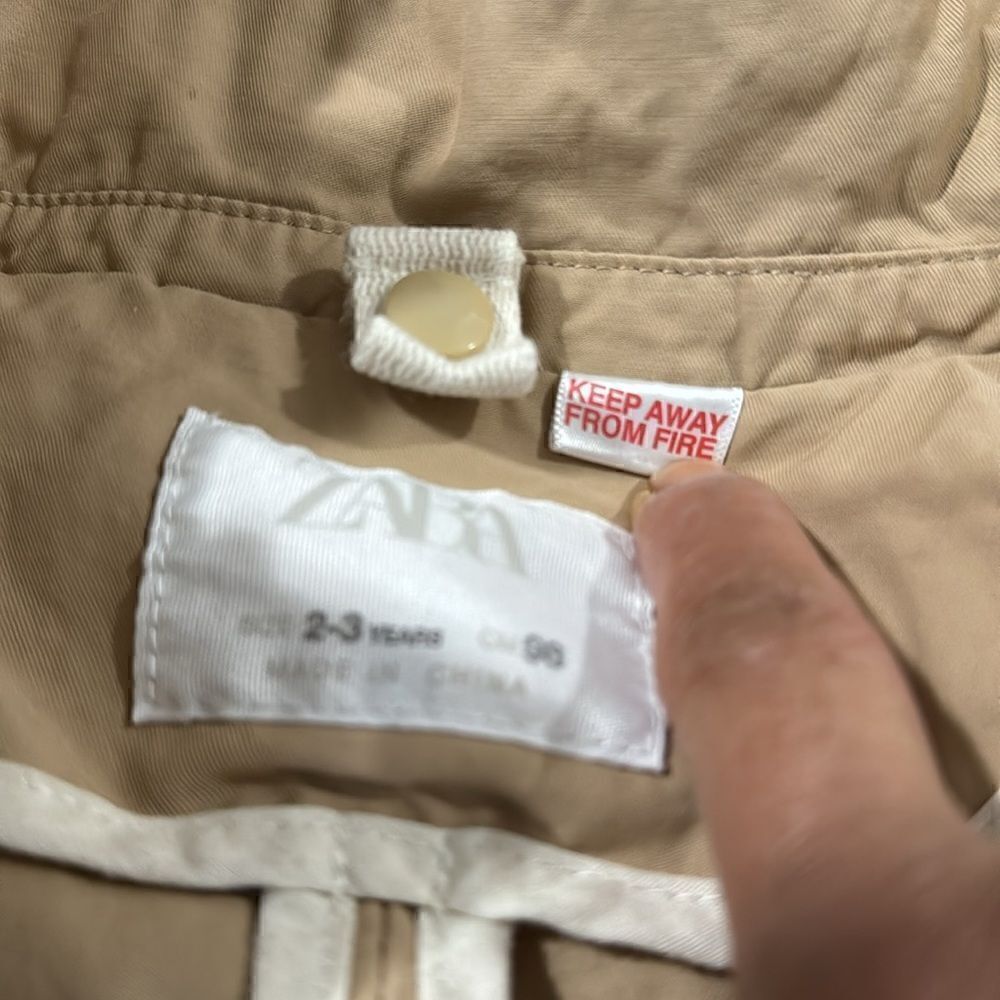ZARA COAT SIZE 2-3 YEARS - Picture 9 of 10
